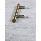 Vintage Brass Cabinet Pull Center Modern Drawer Handle