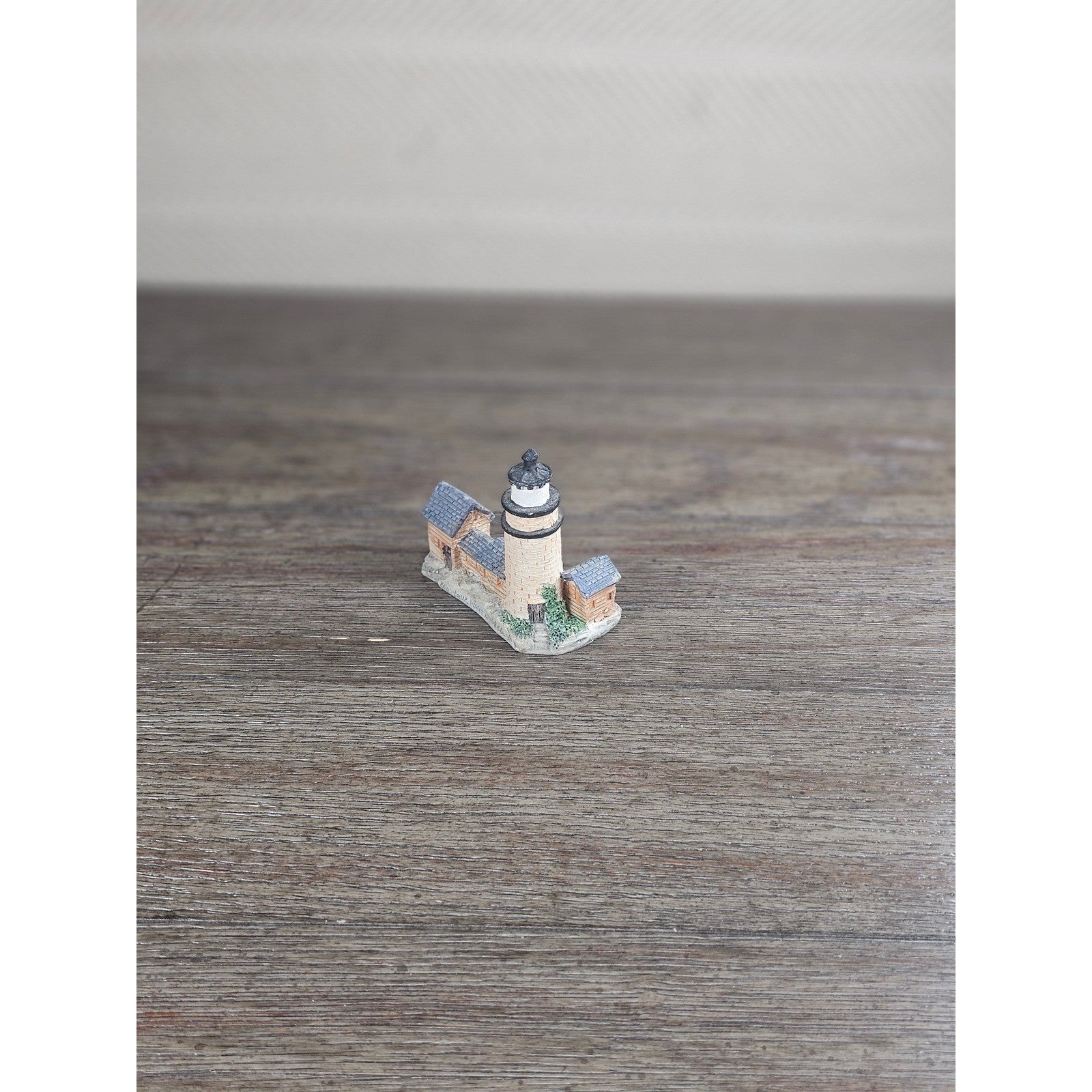 Montauk Point Lighthouse Resin Figurine Mini Coastal Nautical Decor