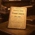 Antique 1865 Technical Studies for the Piano Forte Music Book