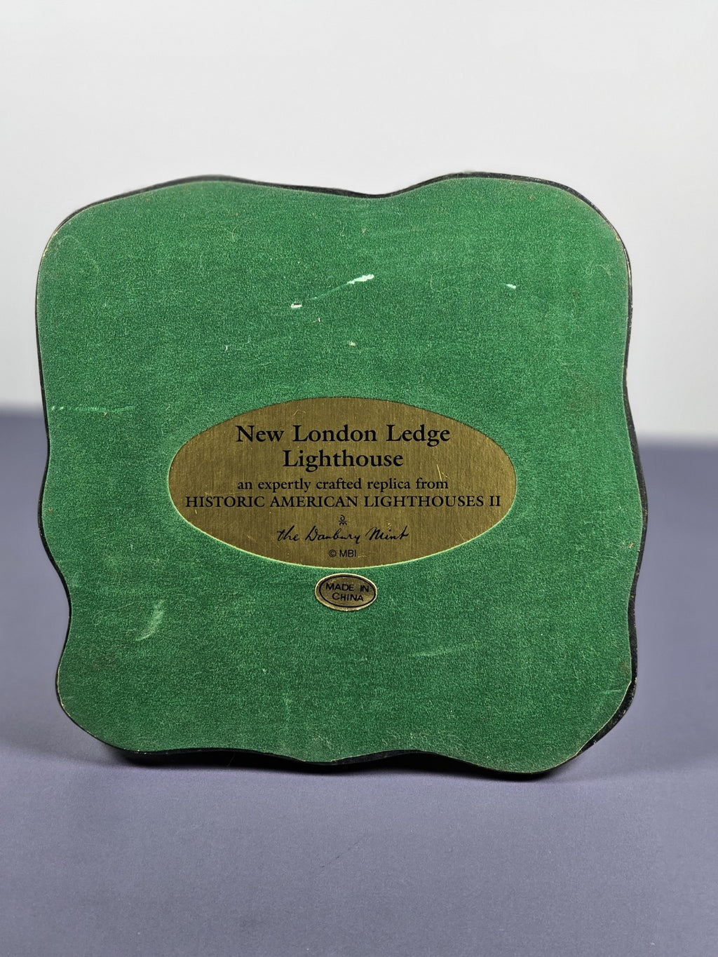 Danbury Mint Historic American Lighthouses II- New London Ledge Lighthouse, CT