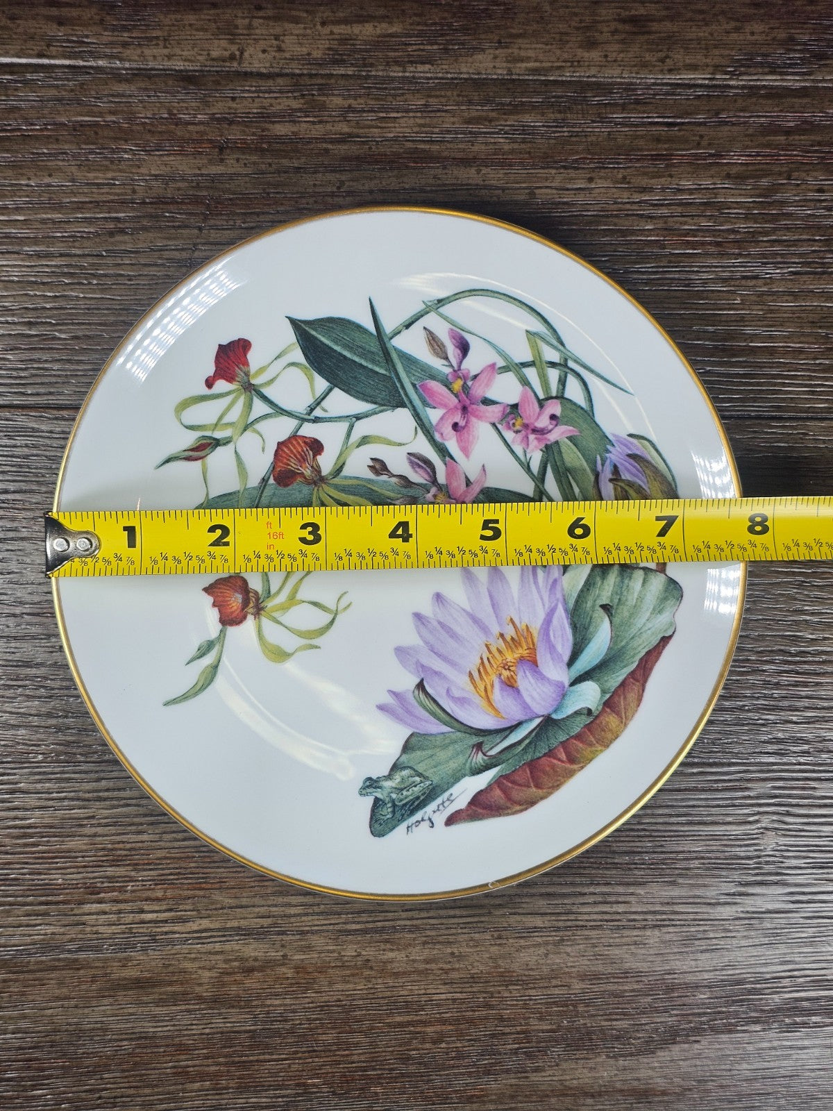 Franklin Mint – Sierra Club “Wildflowers of the Florida Everglades” Plate