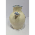 Stoneware Vase Blueberry Design Rustic Ceramic Vase