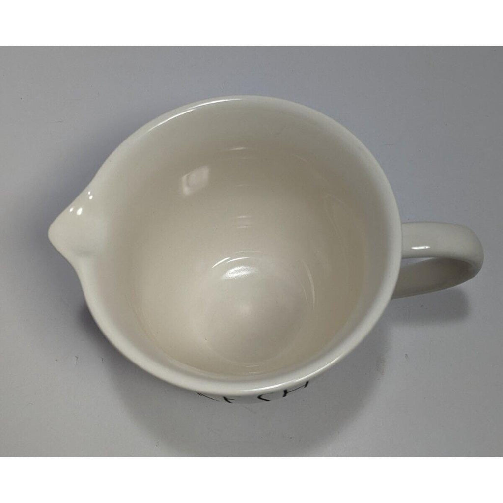 Rae Dunn FRESH Citrus Juicer Pitcher White Ceramic