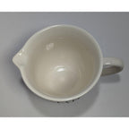 Rae Dunn FRESH Citrus Juicer Pitcher White Ceramic