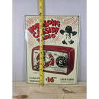 Hopalong Cassidy Arvin Radio Tin Sign 9x12 Vintage Style Advertising