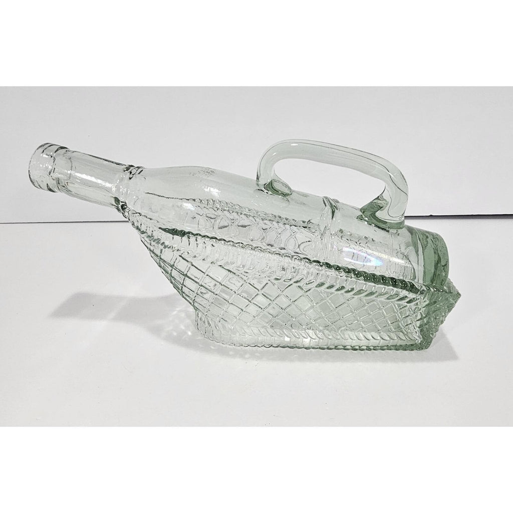 Vintage Ship Bottle London Winery Glass Decanter Italy