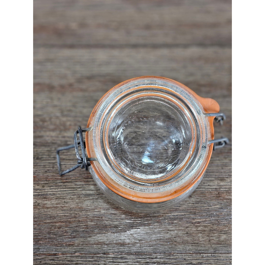 Vintage Le Parfait 0.5L Clamp Lid Glass Jar Made in France