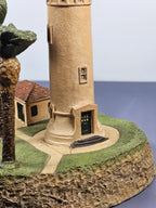 Vintage The Danbury Mint 1993 POINT VICENTE LIGHTHOUSE Sculpture
