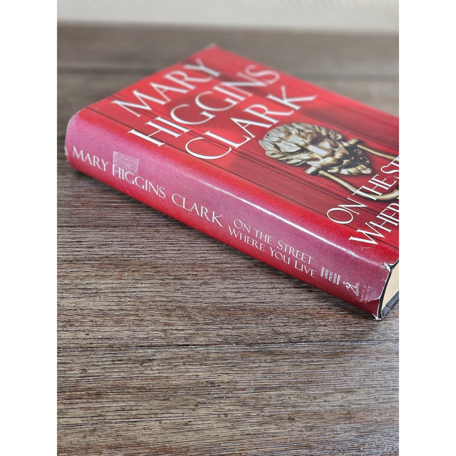 On the Street Where You Live – Large Print Hardcover, 2001