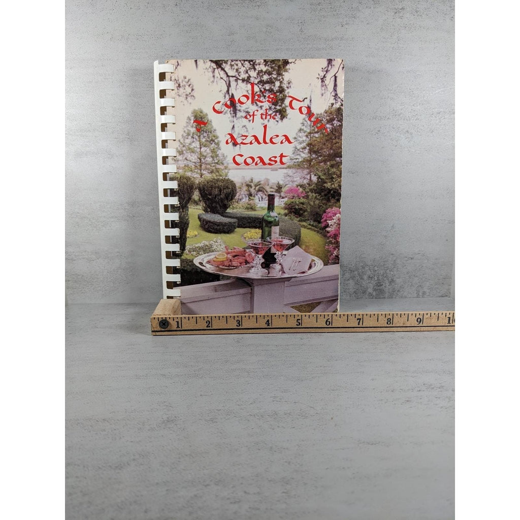 1985 Azalea Coast Cookbook Wilmington NC Spiral Community Book