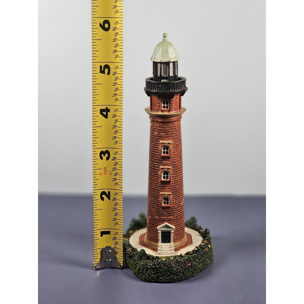Lefton Ponce De Leon Lighthouse Figurine 1998 Coastal Decor