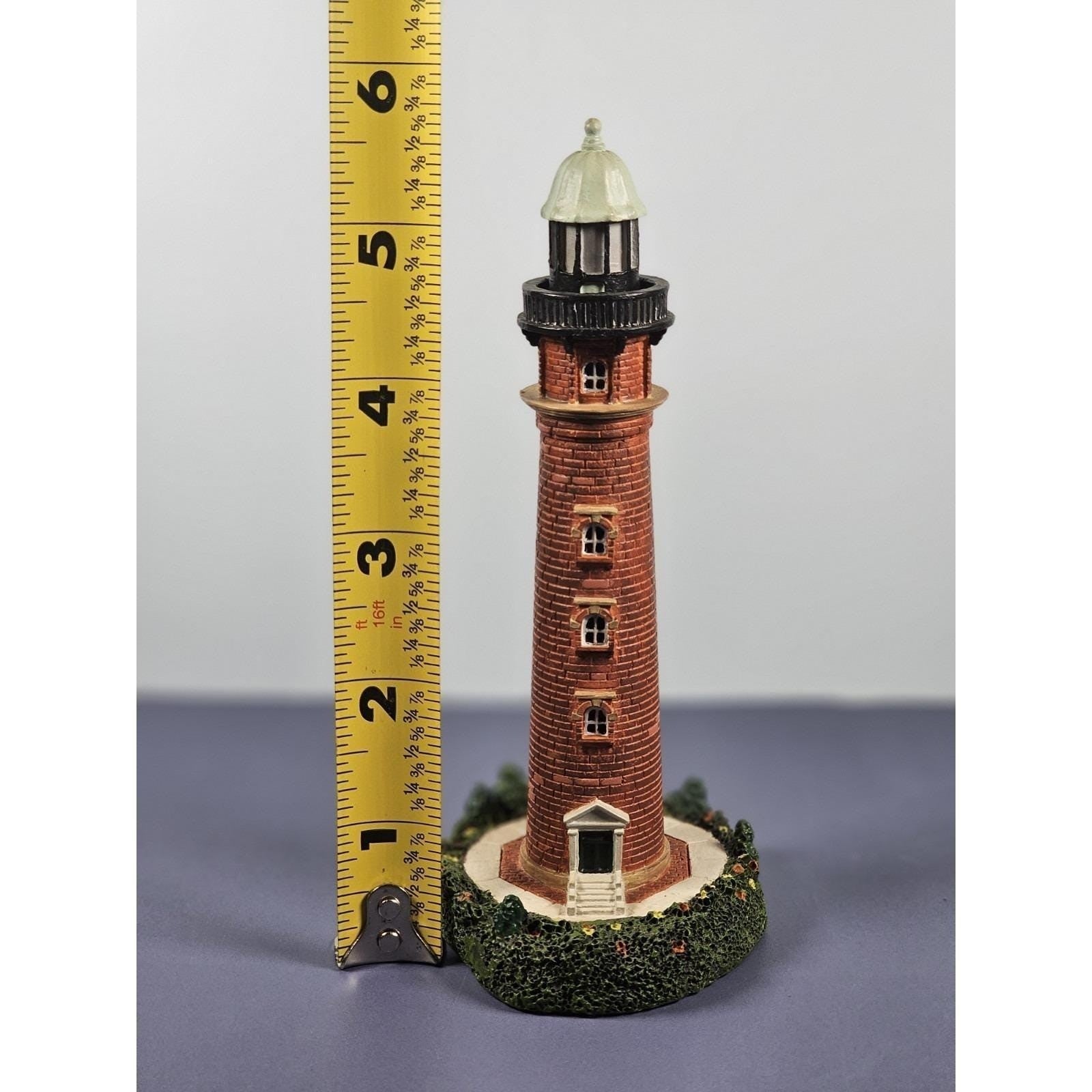 Lefton Ponce De Leon Lighthouse Figurine 1998 Coastal Decor