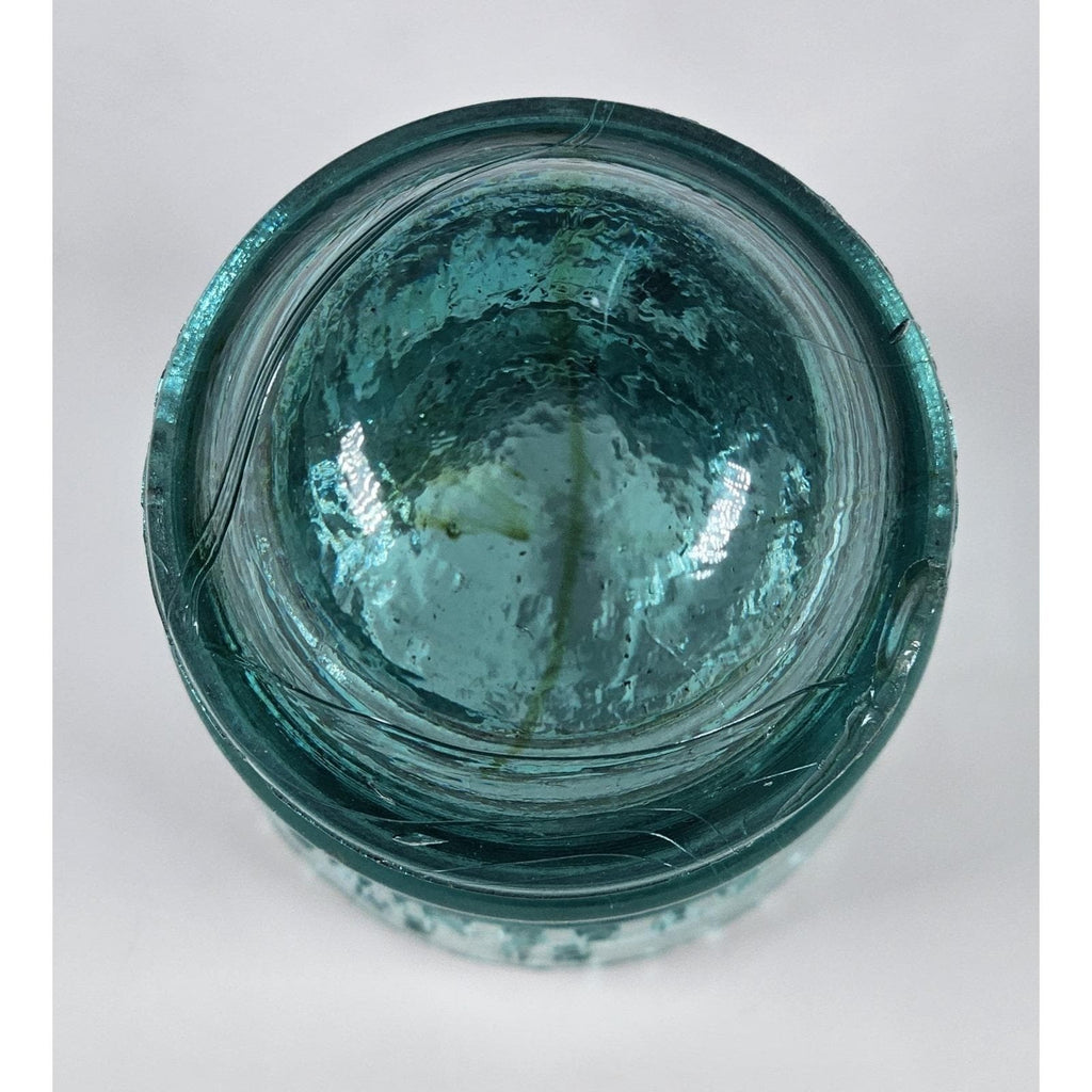 Vintage Hemingray No 12 Glass Insulator Aqua May 2 1893 Patent
