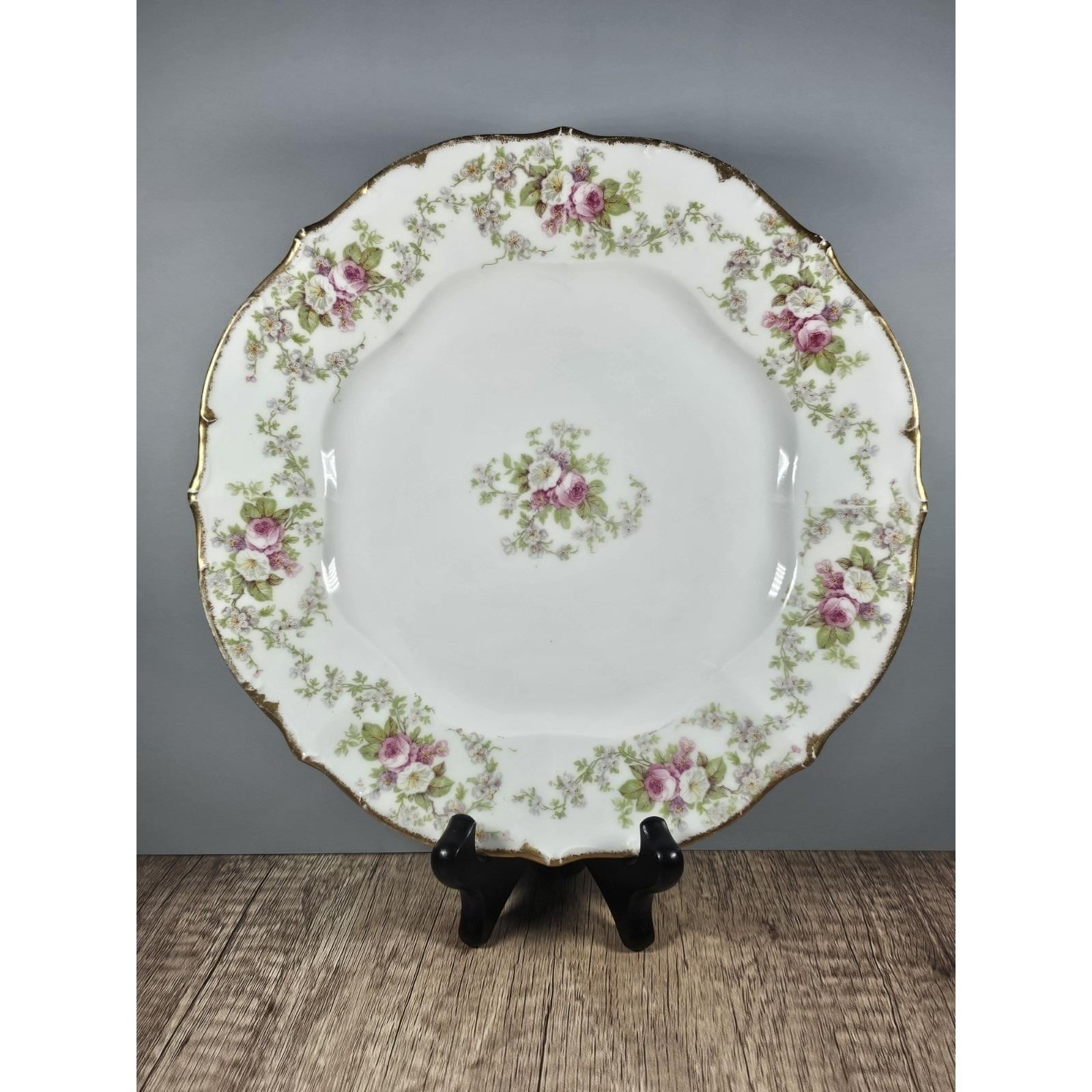 Royal Elite Limoges France Plate 9.5 Inch Vintage