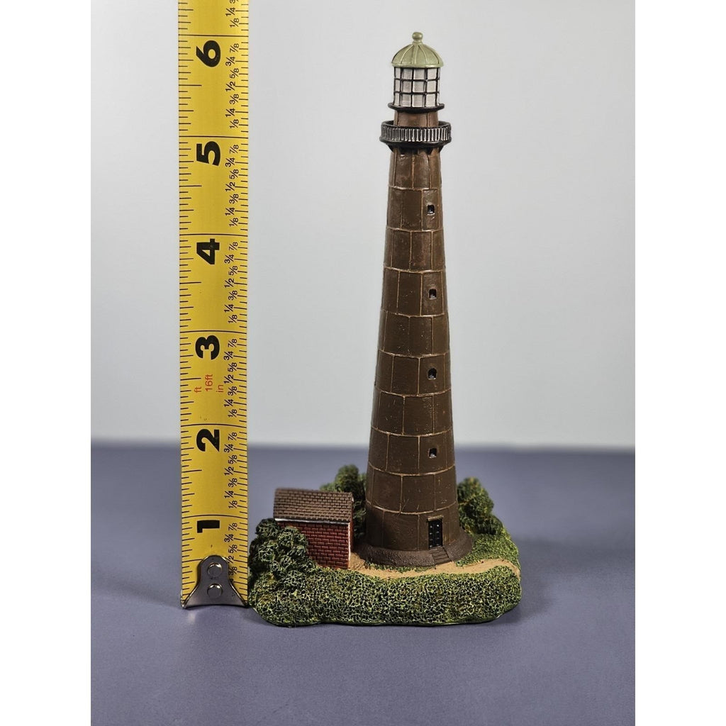 Lefton Point Bolivar Lighthouse Figurine 1990 Coastal Decor