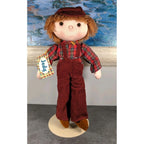 Russ Berrie Dollies Jody Boy Doll 12 Inch Vintage Plush Toy