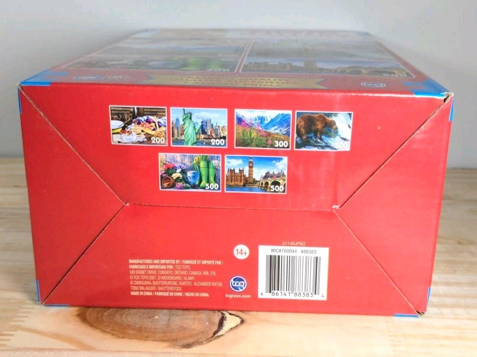 TCG Photo Gallery Family Pack 6 Pack Puzzles Sure Lock NEW SEALED