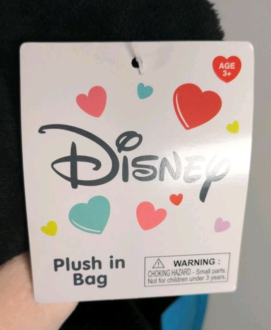Disney Mickey Mouse Plush in Blue Tote Bag 12" Disney Collectible