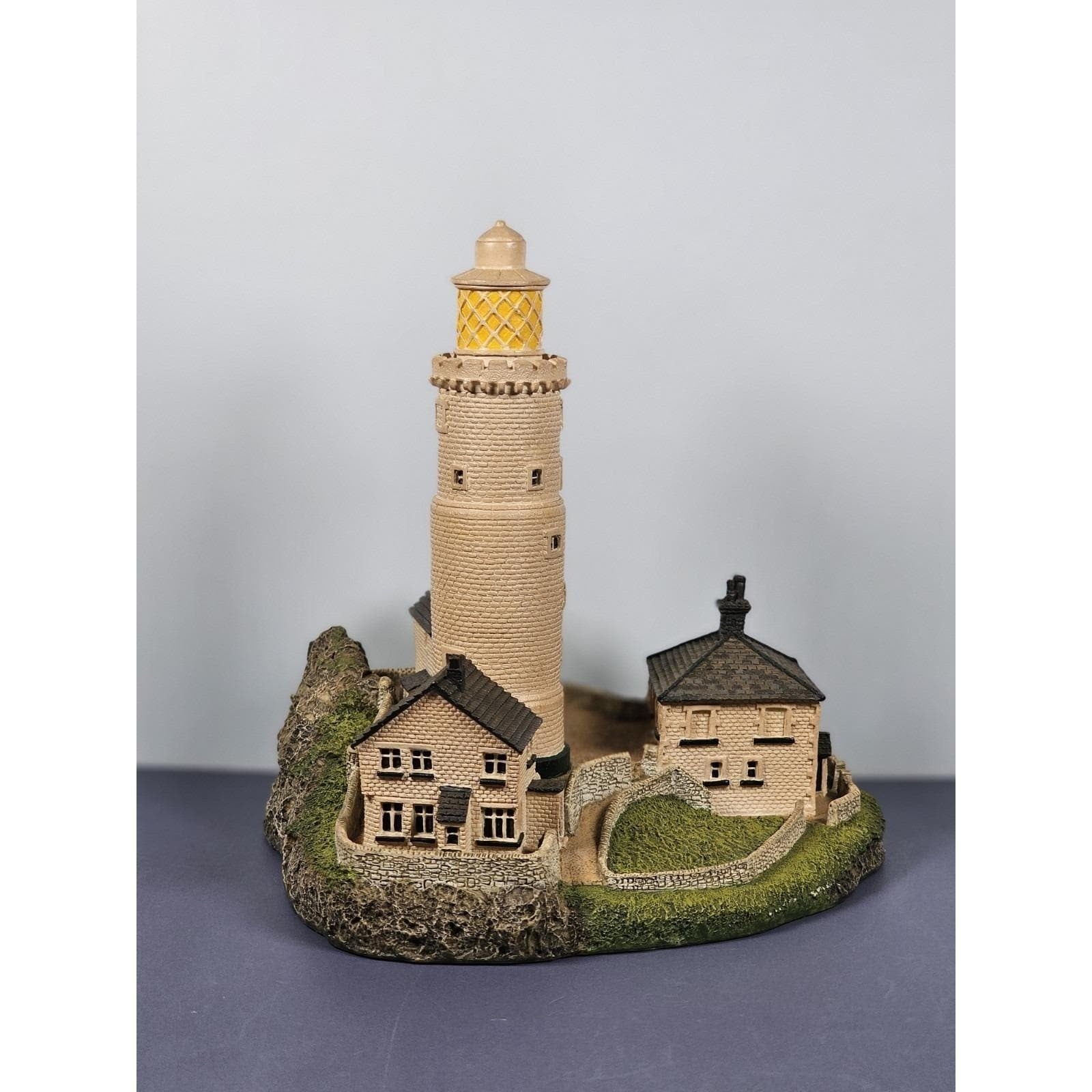 Danbury Mint Start Point Lighthouse 1993 Figurine Card 7 Inch