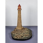 Danbury Mint Eddystone Lighthouse Figurine COA Maritime
