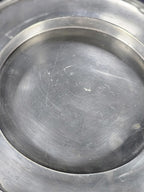 Vintage Finstain Les Potstainiers Hutois Collectible Pewter Plate 12" With Ornat