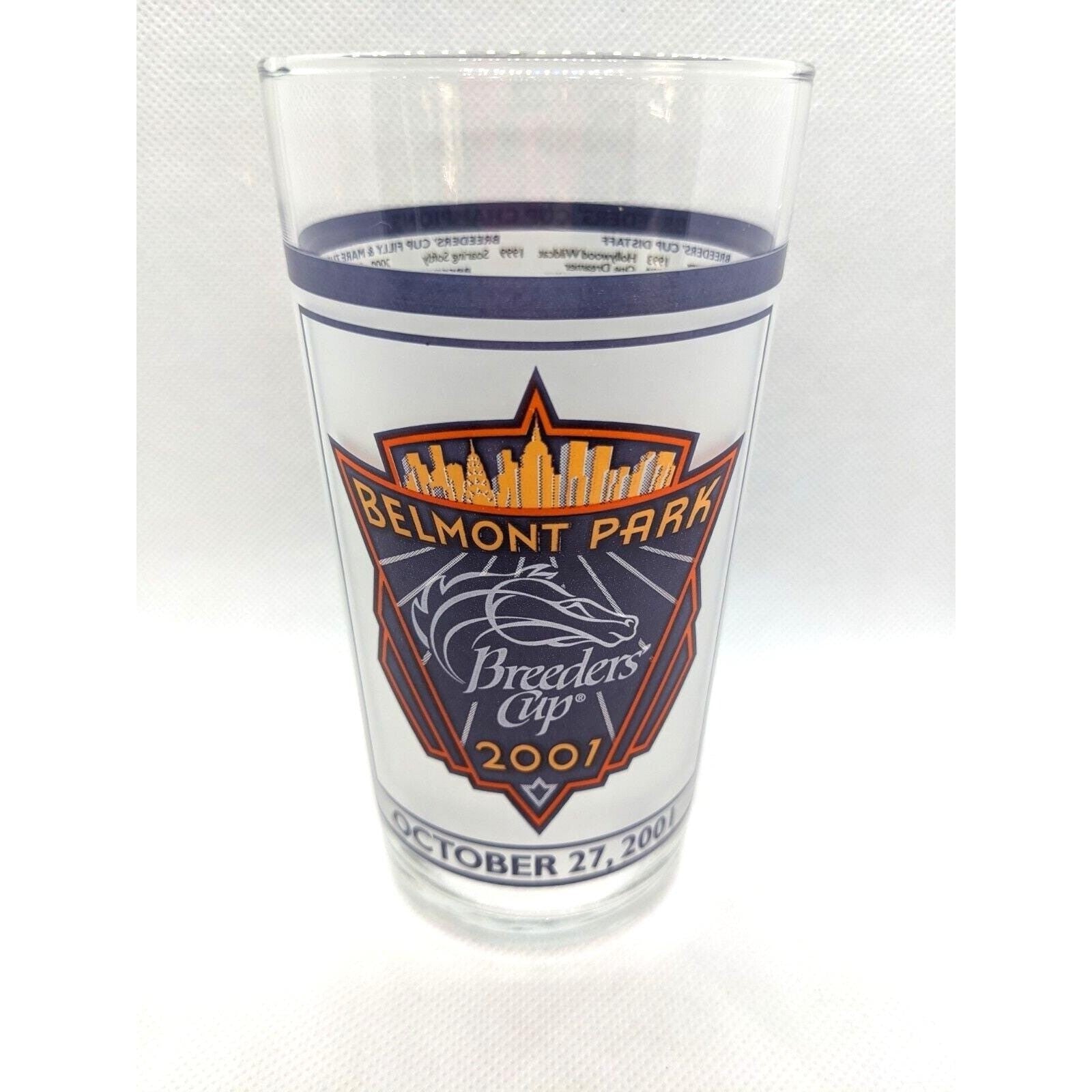 Breeders Cup Glass 2001 Belmont Park Libbey Racing