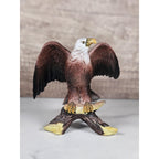 Vintage Bald Eagle Figurine Resin American Eagle Statue