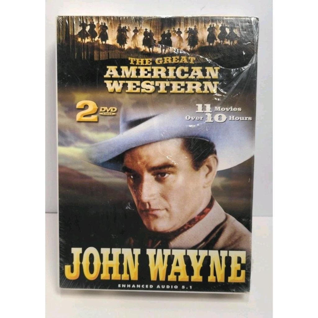 John Wayne Western DVD Set 2 Disc 11 Movies Sealed 2003