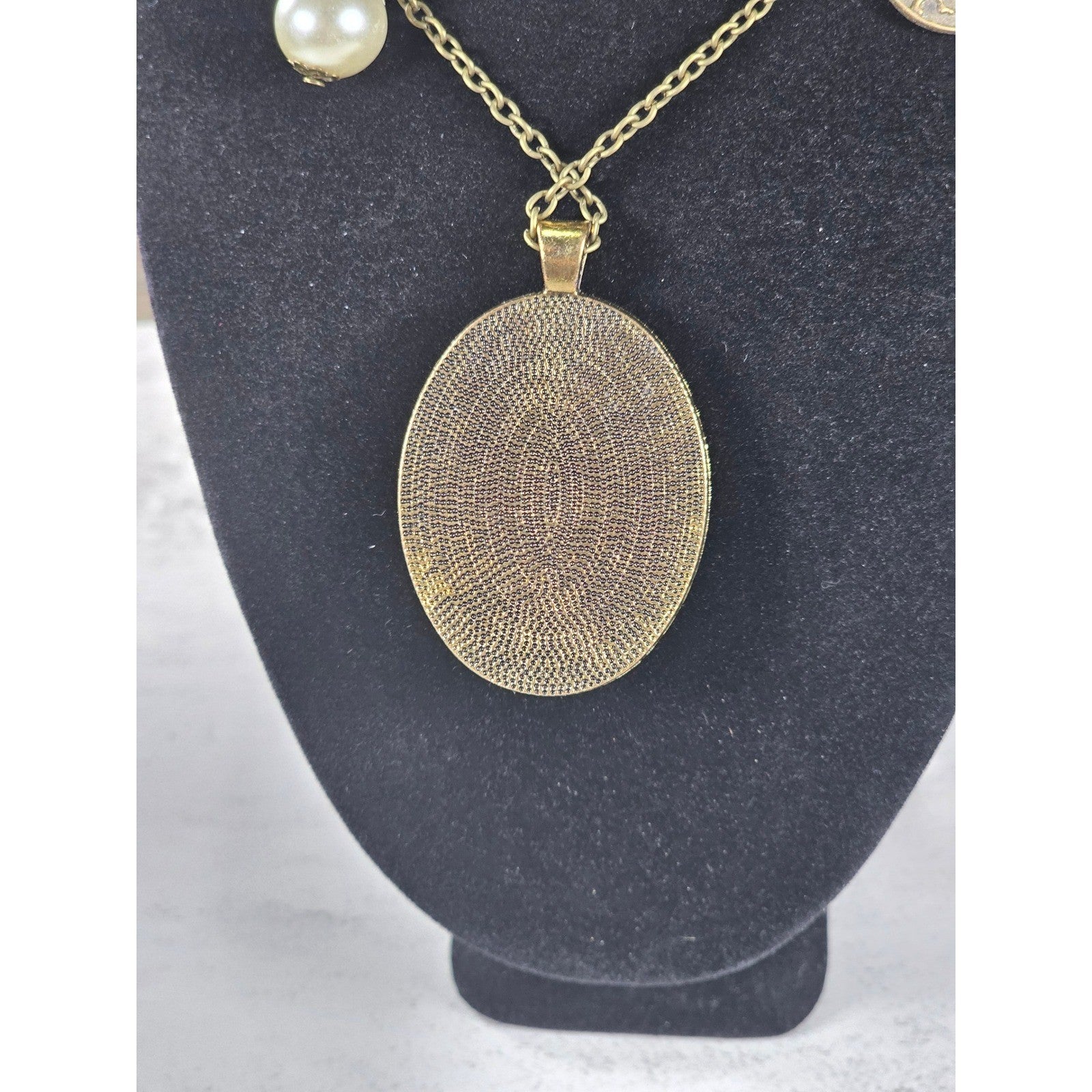 Vintage Gemini Snake Pendant Necklace Orange Zodiac Charm