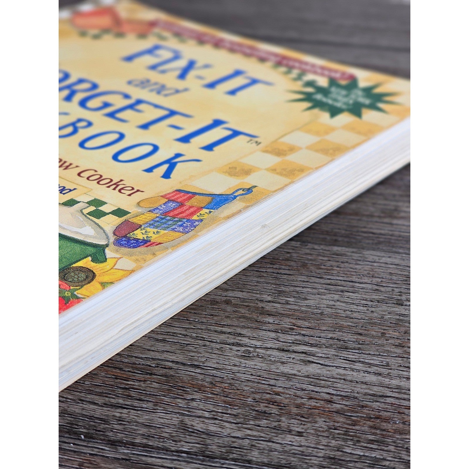 Fix-It and Forget-It Cookbook Spiral Bound Slow Cooker Recipes NYT Bestseller