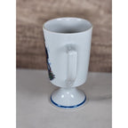 Vintage Fred Roberts Colonial Soldiers Mug Revolutionary War Footed Cup
