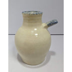Stoneware Vase Blueberry Design Rustic Ceramic Vase