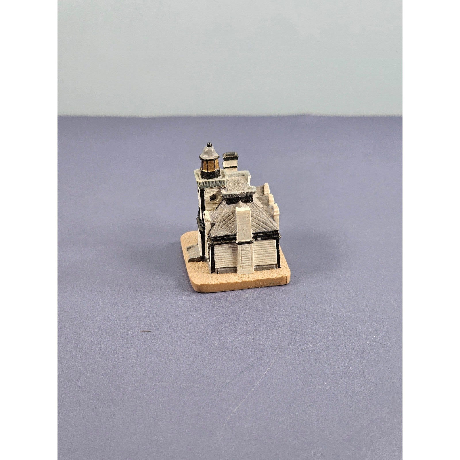Lenox Fort Tompkins Lighthouse Miniature Missing Chimney As-Is Coastal Decor