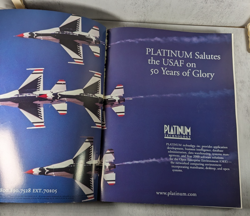 Wings of Glory – 50th Anniversary United States Air Force Commemorative Book