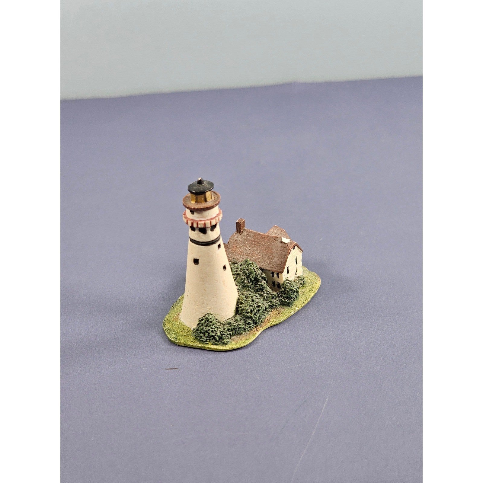 Vintage Grosse Point Lighthouse Thimble Miniature Lighthouse Souvenir