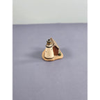 Vintage Lighthouse Thimble Miniature Coastal Souvenir – Chipped Roof
