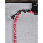 Vintage Multi-Strand Pink Seed Bead Statement Necklace