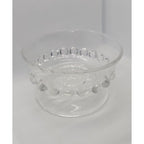 Vintage Clear Glass Sundae Dish Footed Ice Cream Dessert Cup