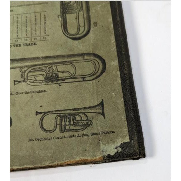 Antique 1865 Technical Studies for the Piano Forte Music Book