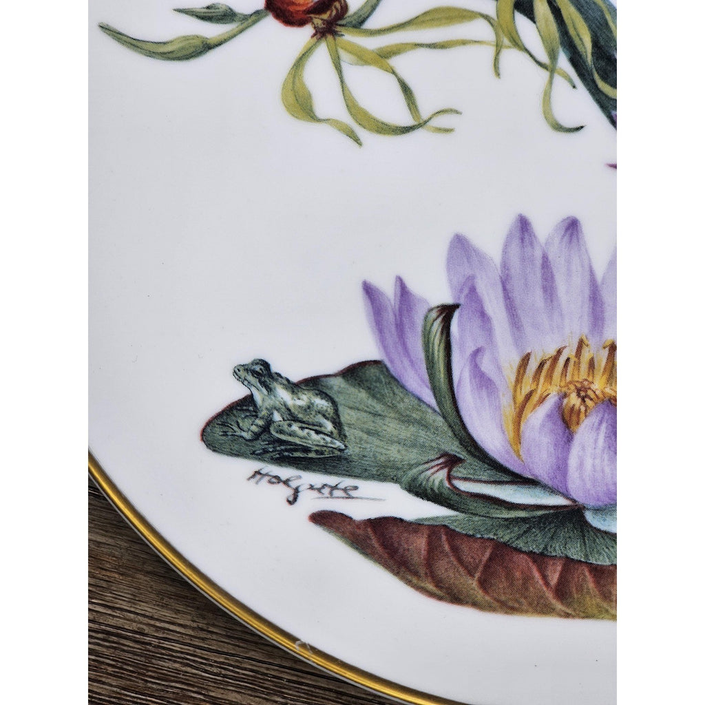 Franklin Mint Florida Everglades Wildflowers Plate 1978