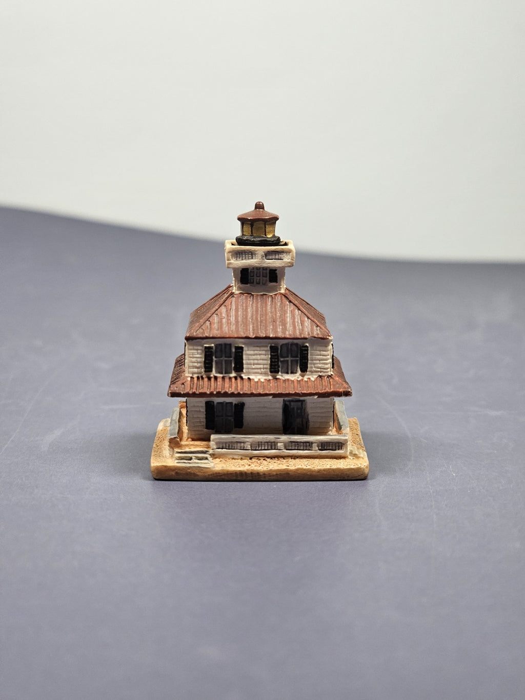 Lenox Miniature Lighthouse Thimble Figurine New Canal Lighthouse Louisiana