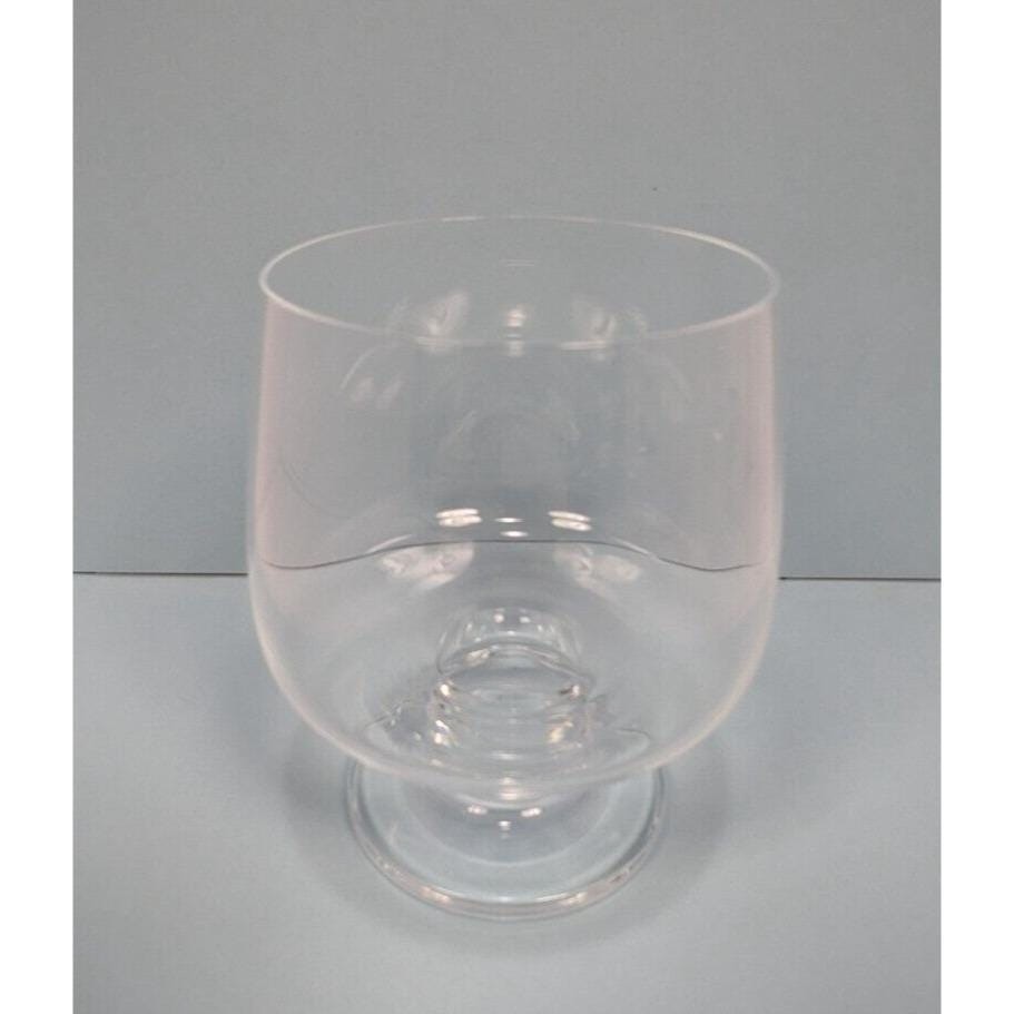 Vintage Whiskey Glasses Set of 4 Clear Barware Rocks Glasses