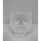 Vintage Whiskey Glasses Set of 4 Clear Barware Rocks Glasses