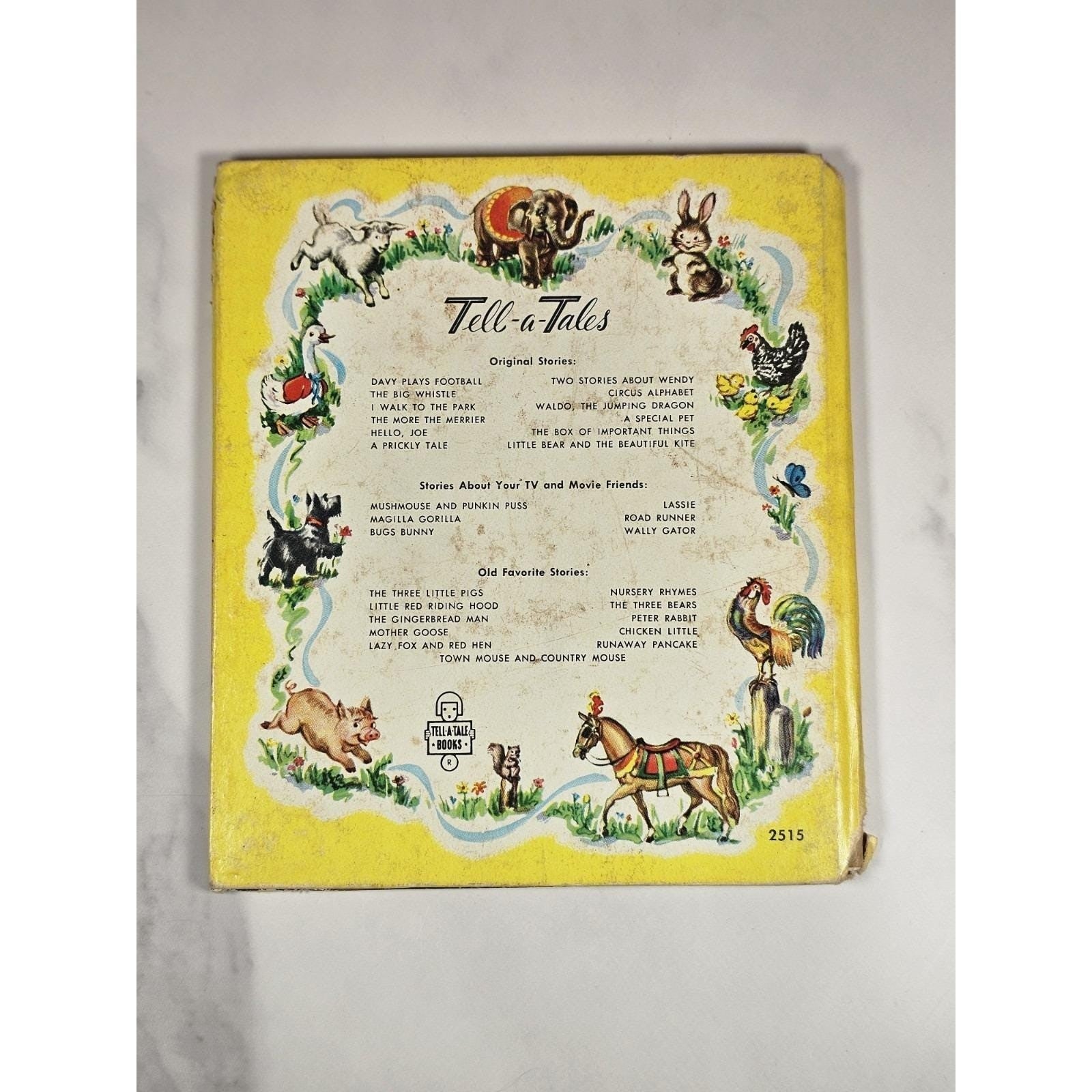 Vintage 1959 Peter Rabbit Hardcover Children's Book Whitman Illustrated