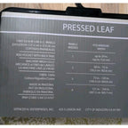Spencer Home Decor Curtain Panels 54x84 Cotton Leaf Pattern Set