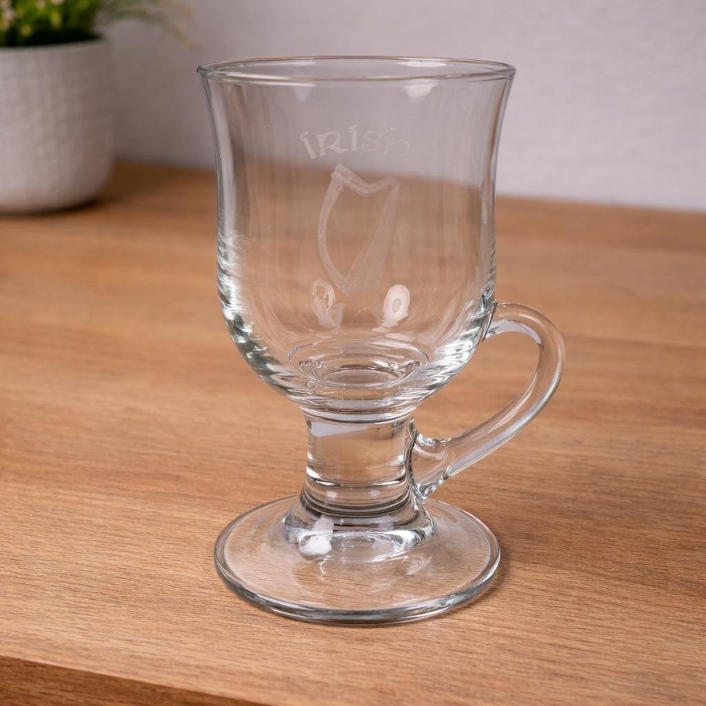 Irish Coffee Glass 5.5 Inch Clear Glass Mug Barware
