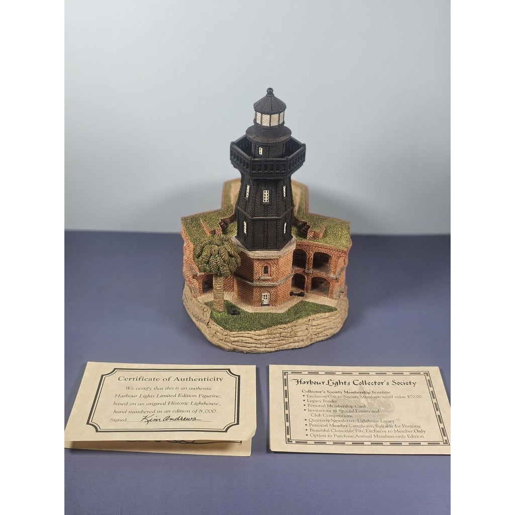 Younger Associates Fort Jefferson Lighthouse Figurine COA 2000