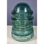 Vintage Hemingray No 12 Glass Insulator Aqua May 2 1893 Patent