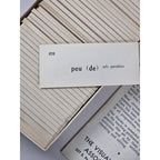 Vintage Vis-Ed French Vocabulary Cards Set 1000 Words Language Study