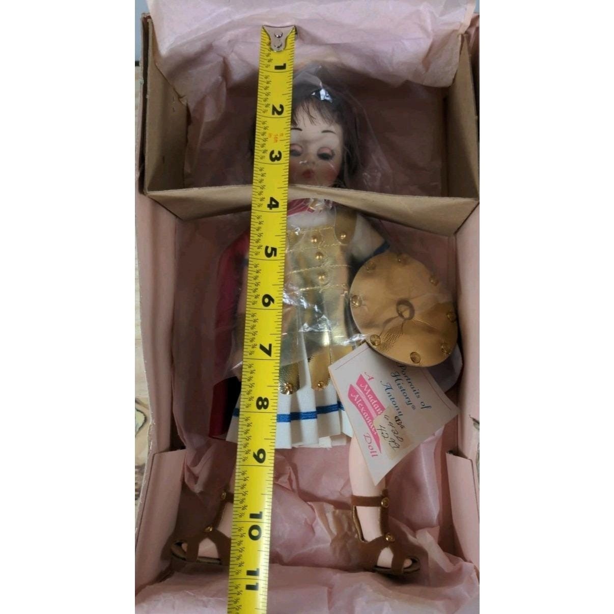 Vintage Madame Alexander Marc Antony Doll Portraits of History w Box